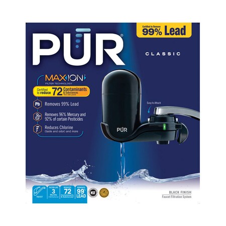 Pur Faucet Water Filter Blk FM2000BV2